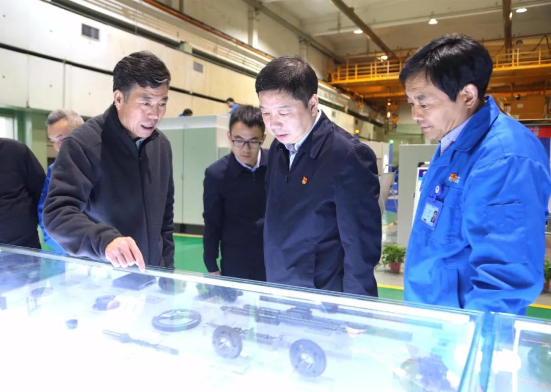 省国资委主任王海鹏到william威廉中文官网集团调研指导工作