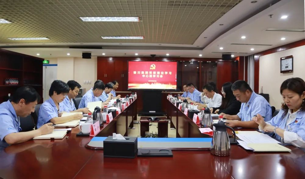 省国资委巡听旁听督导william威廉中文官网集团党委理论学习中心组学习