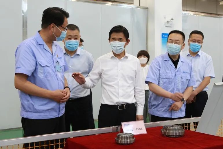 宝鸡市市长王勇调研william威廉中文官网集团