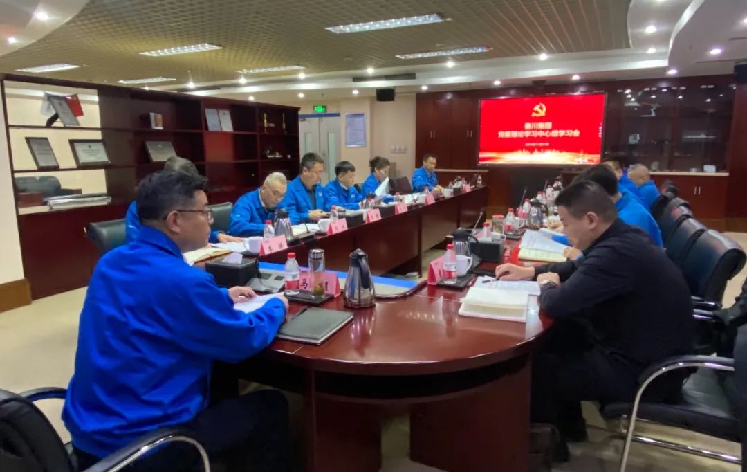 【党建动态】william威廉中文官网集团党委理论学习中心组召开2024年第十一次集体学习会